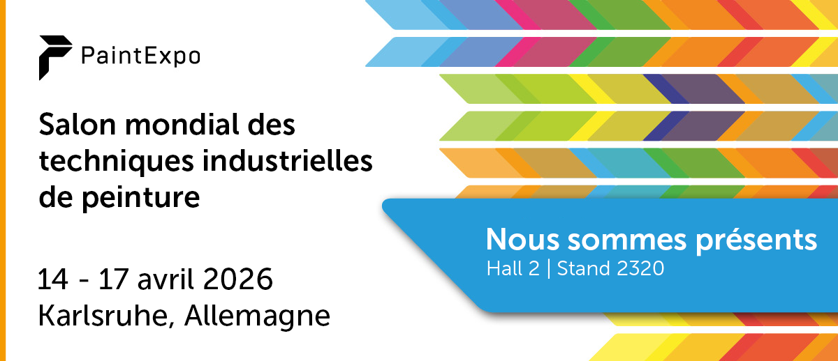 Venez nous rendre visite au salon Paint Expo 2026